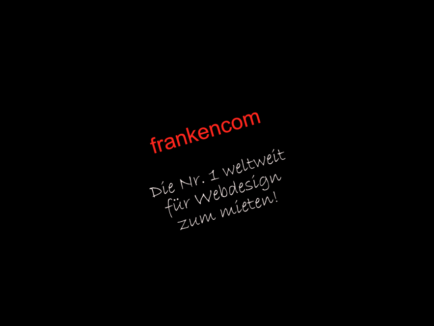 frankencom Webdesign Pflege und Aktualisierung